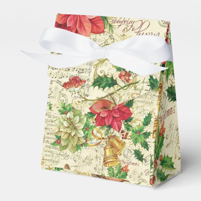 Christmas Favour Box (Front Side)