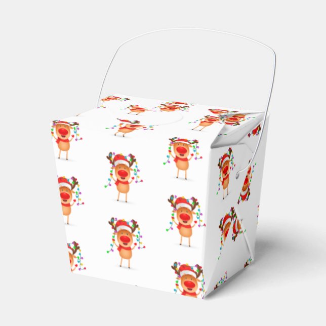 Christmas Favour Box (Front Side)