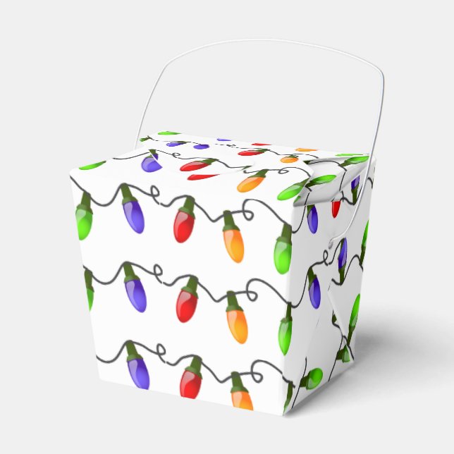Christmas Favour Box (Front Side)