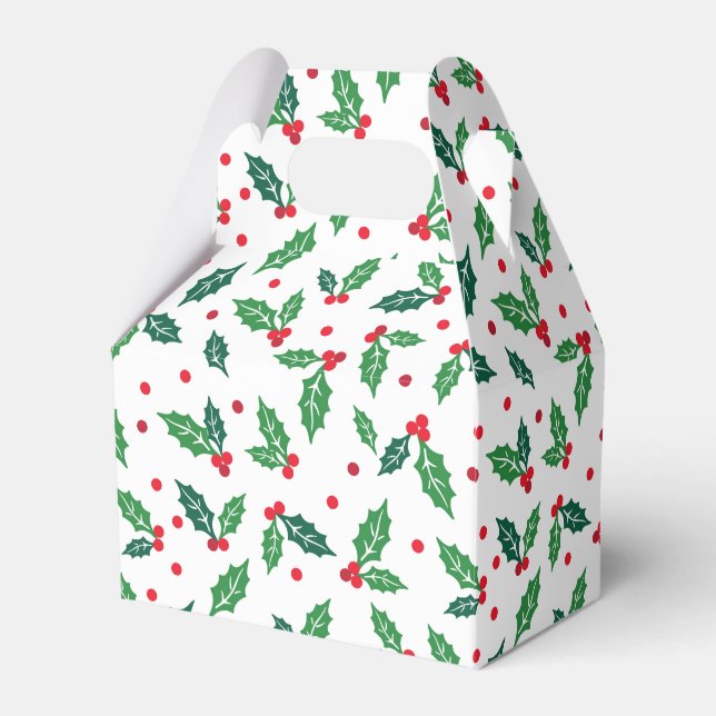 Christmas Favour Box (Front Side)