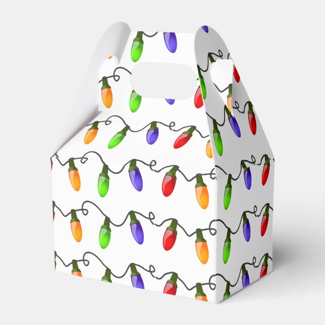 Christmas Favour Box (Front Side)