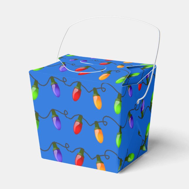 Christmas Favour Box (Front Side)