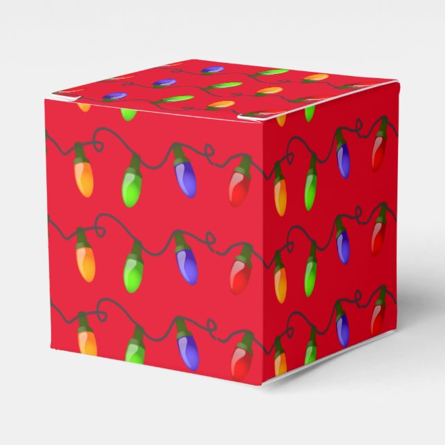 Christmas Favour Box (Front Side)