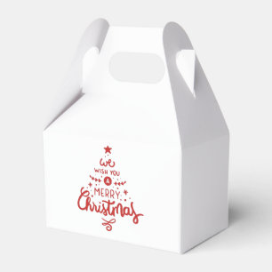 Christmas favour box