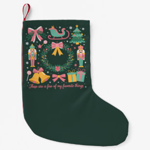 Christmas Favourite Things Coquette Nutcracker Pin Small Christmas Stocking