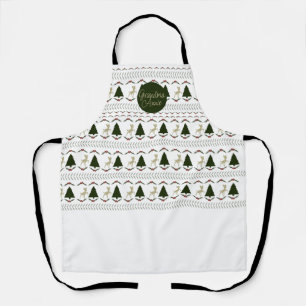 Christmas Fawn Apron