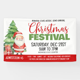 Christmas Festival Banner