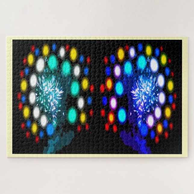 Christmas festive celebration art jigsaw puzzle (Horizontal)