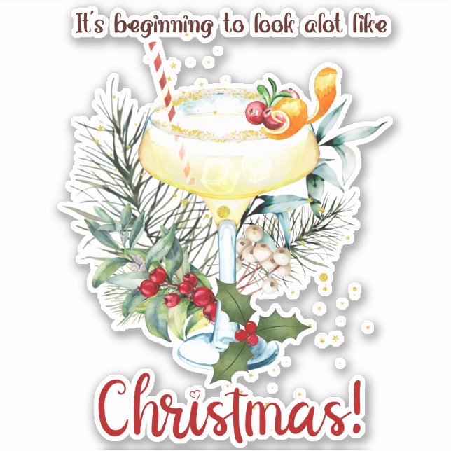 Christmas Festive Cocktails Drinks Winter Holidays (Front)