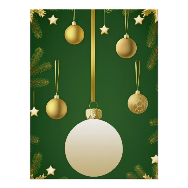 Christmas Festive Holiday Decorations (Front)