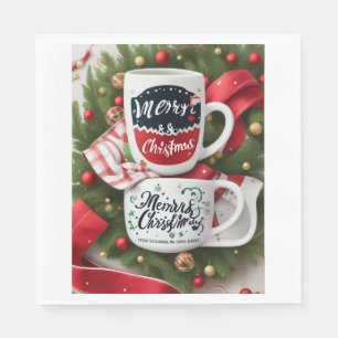 Christmas Festive Paper Napkin