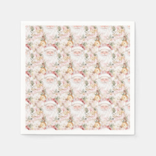 Christmas Festive Santa Claus Napkin