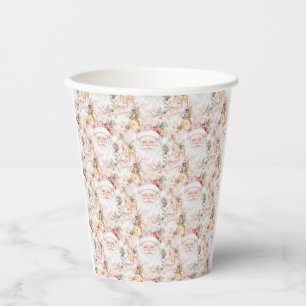 Christmas Festive Santa Claus Paper Cups