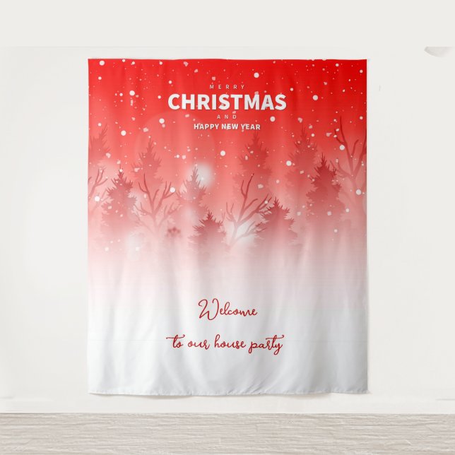 Christmas Festive  Tapestry (Front)