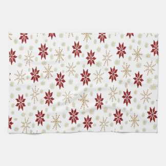 Christmas festive tea towel