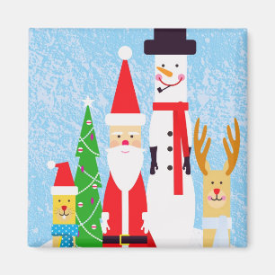 Christmas Figures Magnet