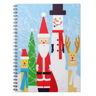 Christmas Figures Notebook