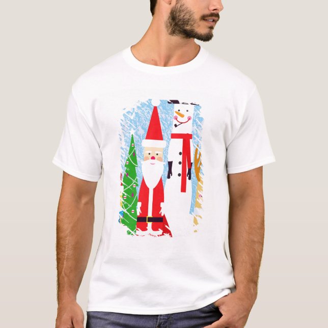 Christmas Figures T-Shirt (Front)