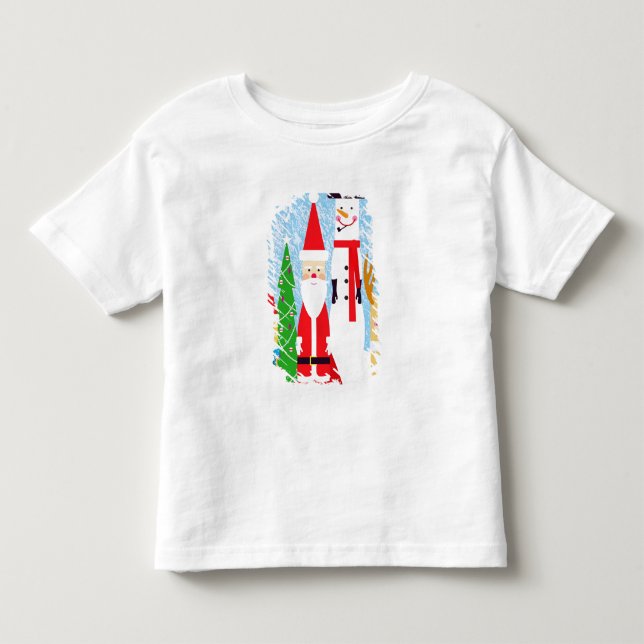 Christmas Figures Toddler T-Shirt (Front)