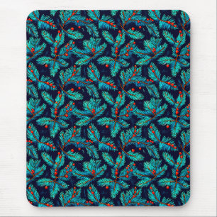 Christmas Fir Branch Pattern-82397 Mouse Mat
