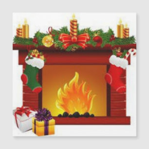 Christmas fireplace  