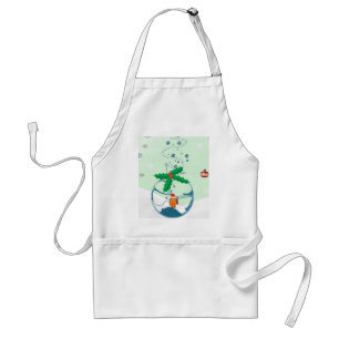 Christmas Fish Standard Apron