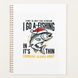 Christmas Fishing Stream Quote Design Planner
