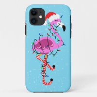Christmas Flamingo