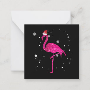 Christmas Flamingo Essential Card