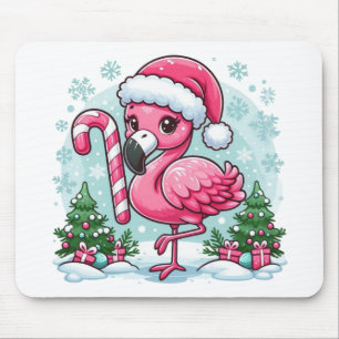 Christmas Flamingo Sublimation Clipart  Mouse Mat