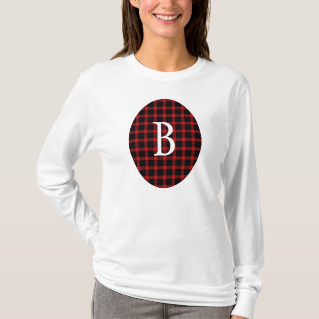 Christmas flannel T-Shirt (Front)