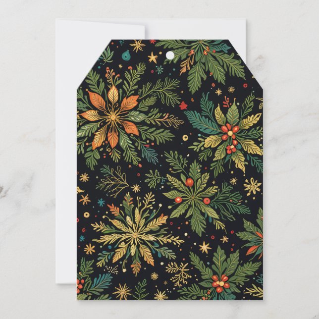 Christmas Flat Card (Front)
