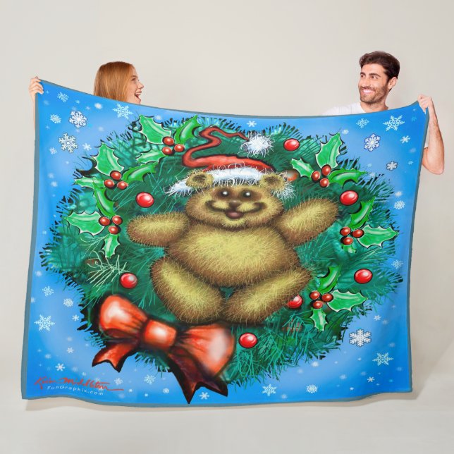 Christmas Fleec Fleece Blanket (In Situ)