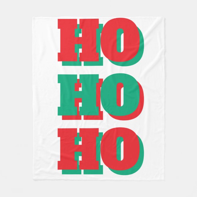 Christmas Fleece Blanket (Front)