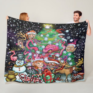 Christmas Fleece Blanket