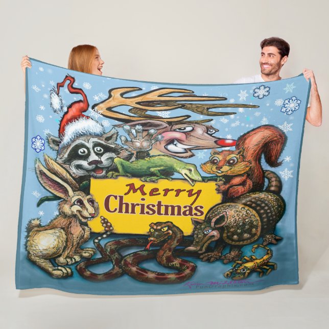 Christmas Fleece Blanket (In Situ)