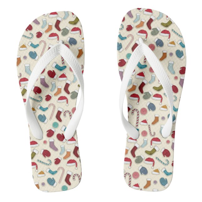 Christmas Flip-Flops Flip Flops (Footbed)