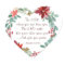 Christmas Floral The Lord Bless You Bible Verse