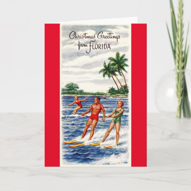 Christmas Florida Style Card (Front)