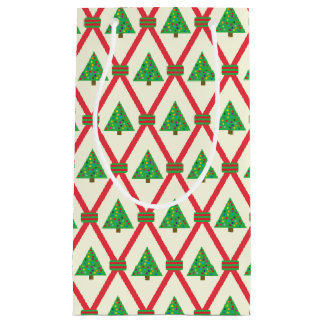 Christmas Flower Small Gift Bag