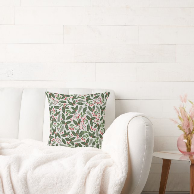 Christmas flowers cushion (Couch)
