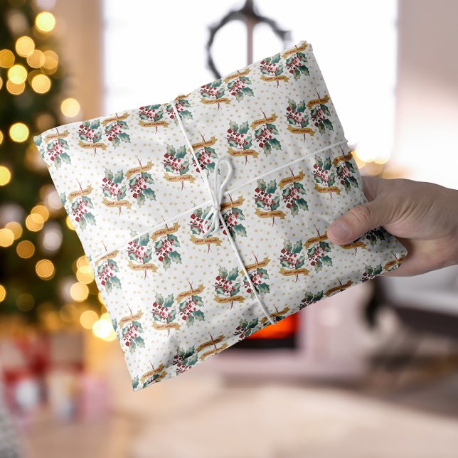 Christmas flowers tissue paper (Christmas flowers tissue paper)