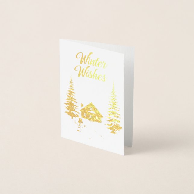 Christmas Foil Card (Front)