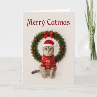 Christmas Folded Greeting Card