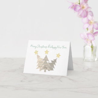 Christmas Folded Greeting Card