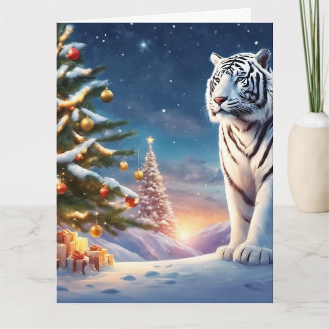 Christmas Folded Greeting Card (Front)
