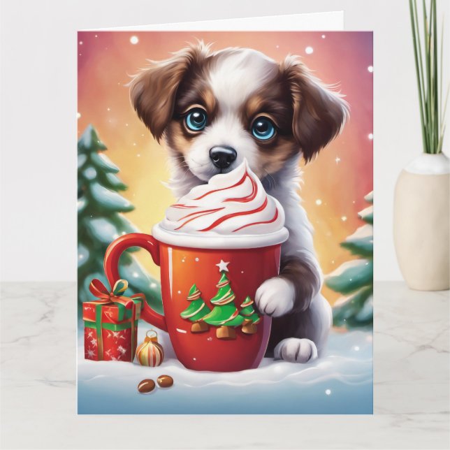 Christmas Folded Greeting Card (Front)