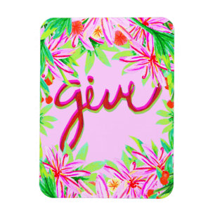 Christmas Foliage - Give Magnet