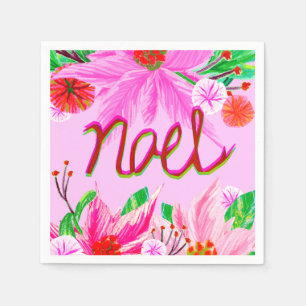 Christmas Foliage - Noel Napkin