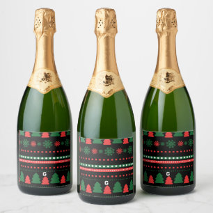  Christmas Food and Beverage Label Set